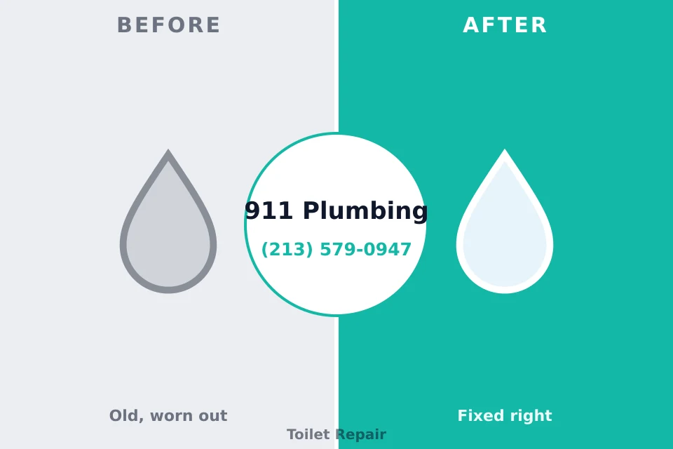 Before and after: plumbing repair Port Dickinson, NY